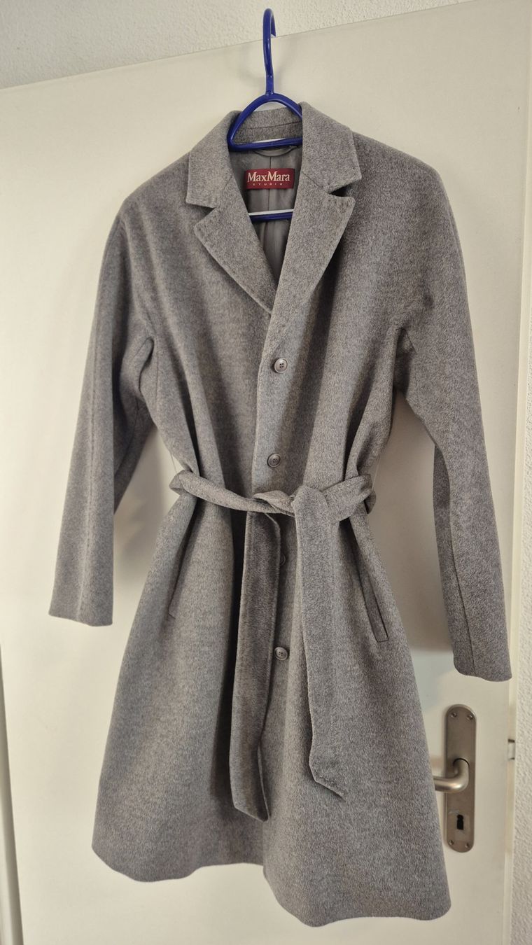 Max Mara Cappotti: Mantel grau, MaxMara N42 – Usato da Buttisholz venduto da tan_z69b