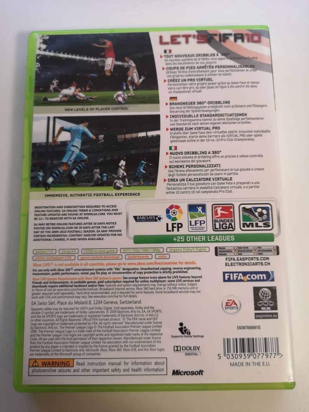 Giochi: Fifa 10 (XBOX 360) – Usato da Herisau venduto da Seyashop1 2