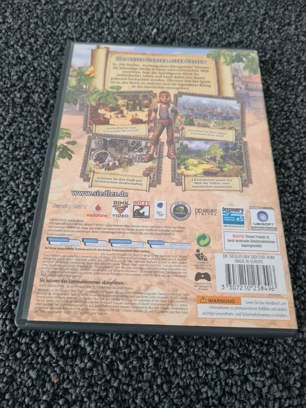 Giochi: DIE SIEDLER PC – Usato da Ruswil venduto da jan_bxl5 1