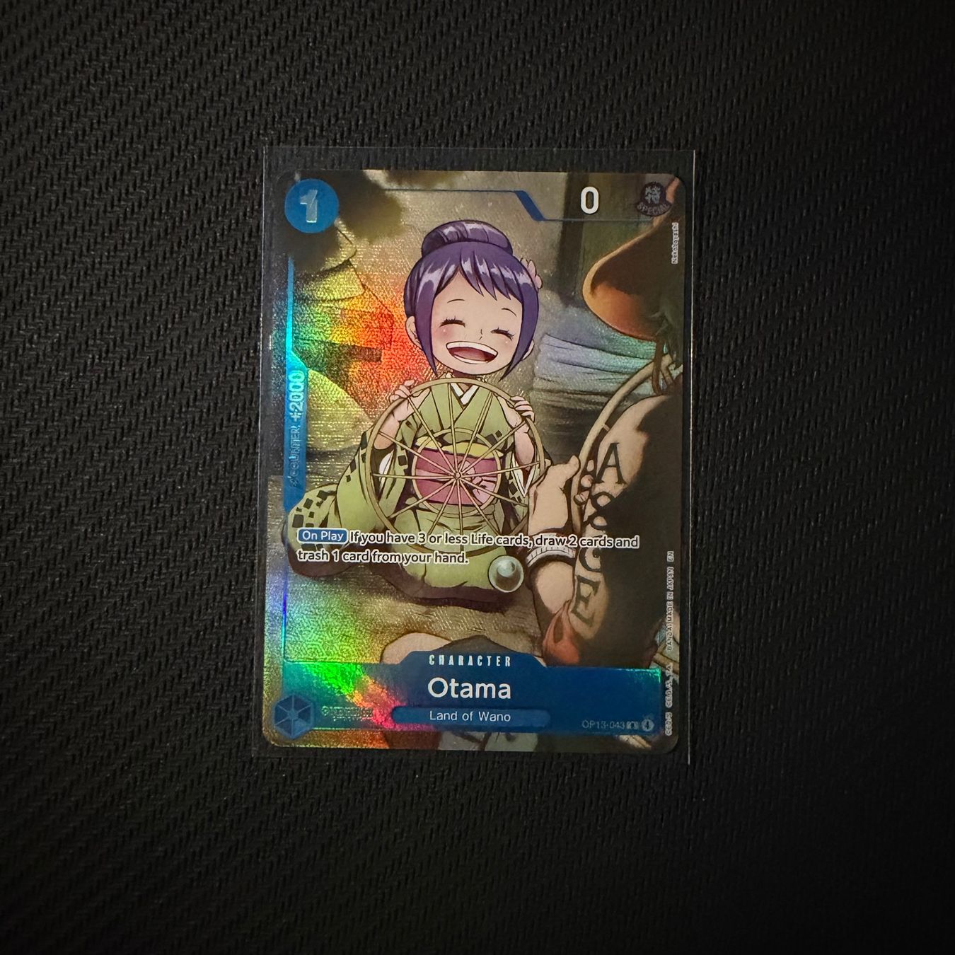 Bandai Carte collezionabili: One Piece - Otama OP13-043 Englisch – Nuovo (secondo la descrizione) da Oberbuchsiten venduto da PokeDex