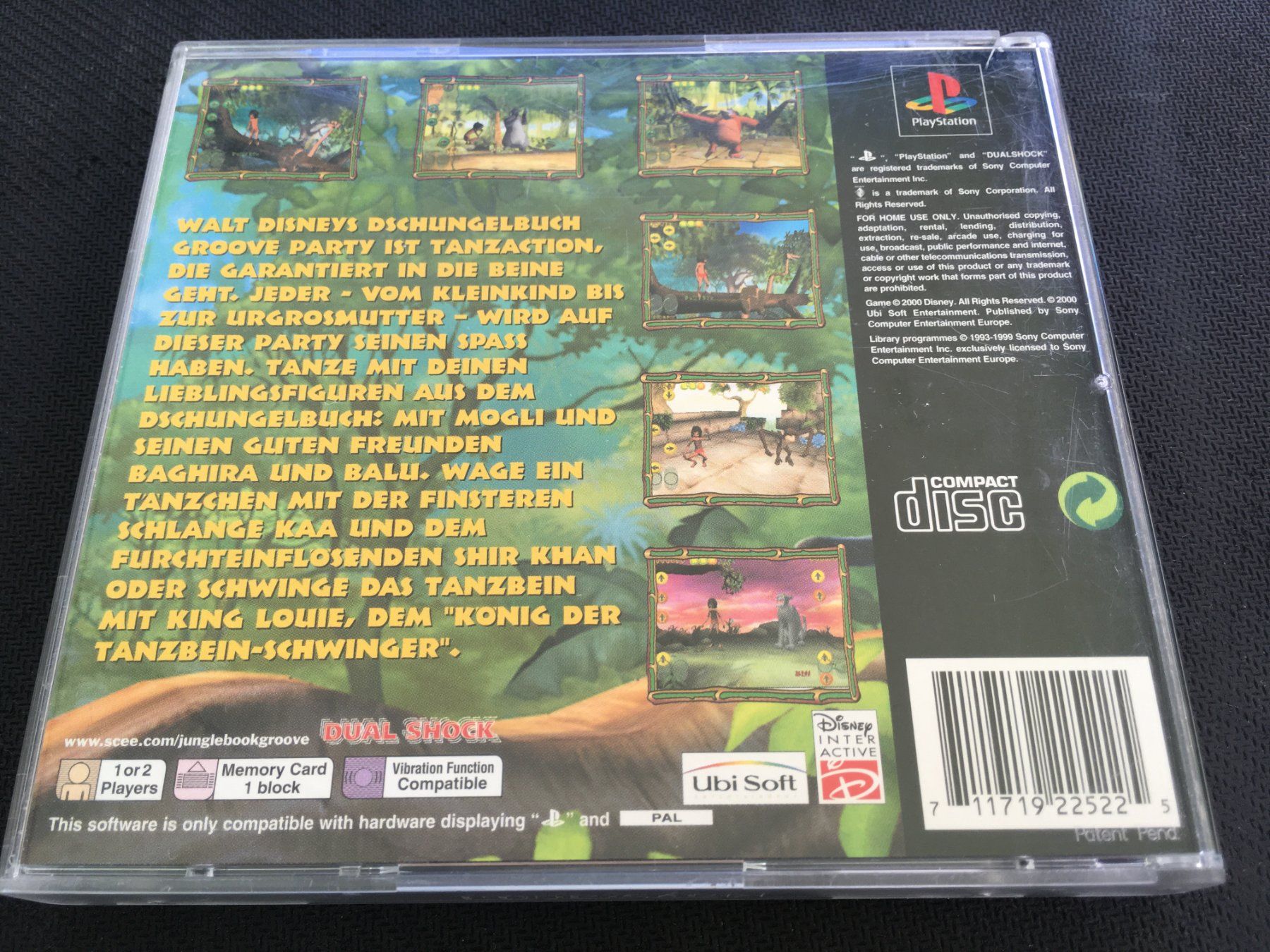 Sony Giochi: Das Dschungelbuch - Playstation 1 / PS1 – Usato da St.Gallen venduto da Punktchen01 2