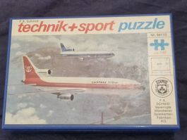 Vintage F.X Schmid Puzzle Lockheed TriStar 247 Teile komplet