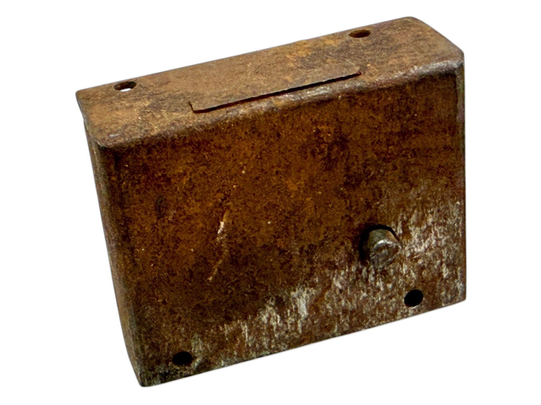 Ferramenta: Ancienne serrure de meuble avec de sa clé en fer forgé – Usato da Morges venduto da deco.vintage 5