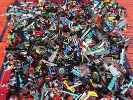 Lego Technic Steine gebraucht Kiloware 5.0 kg en vrac