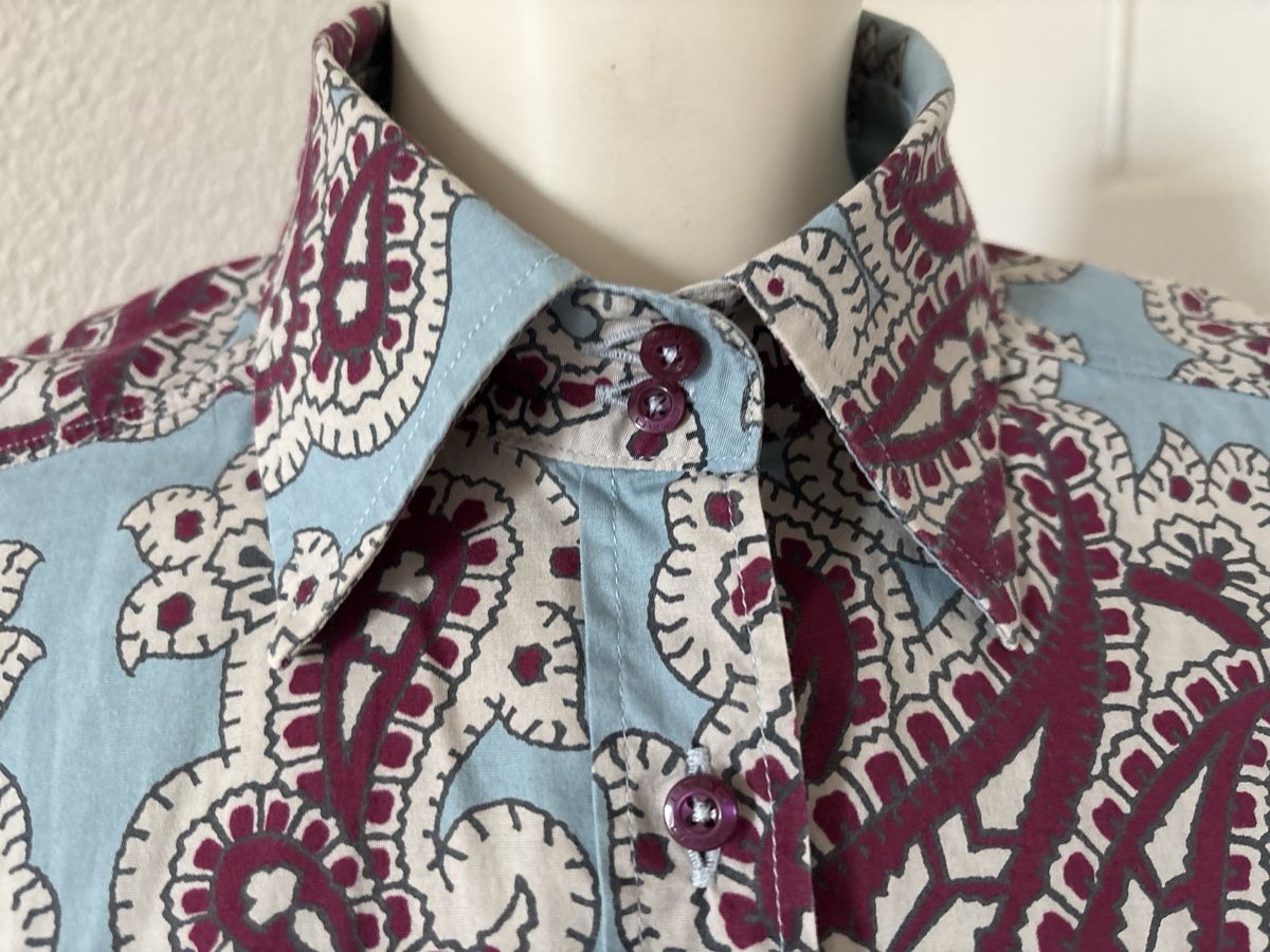 Etro Camicette: Hemd Etro Paisley Muster Grösse 44 – Usato da langenthal venduto da rundholz7 1