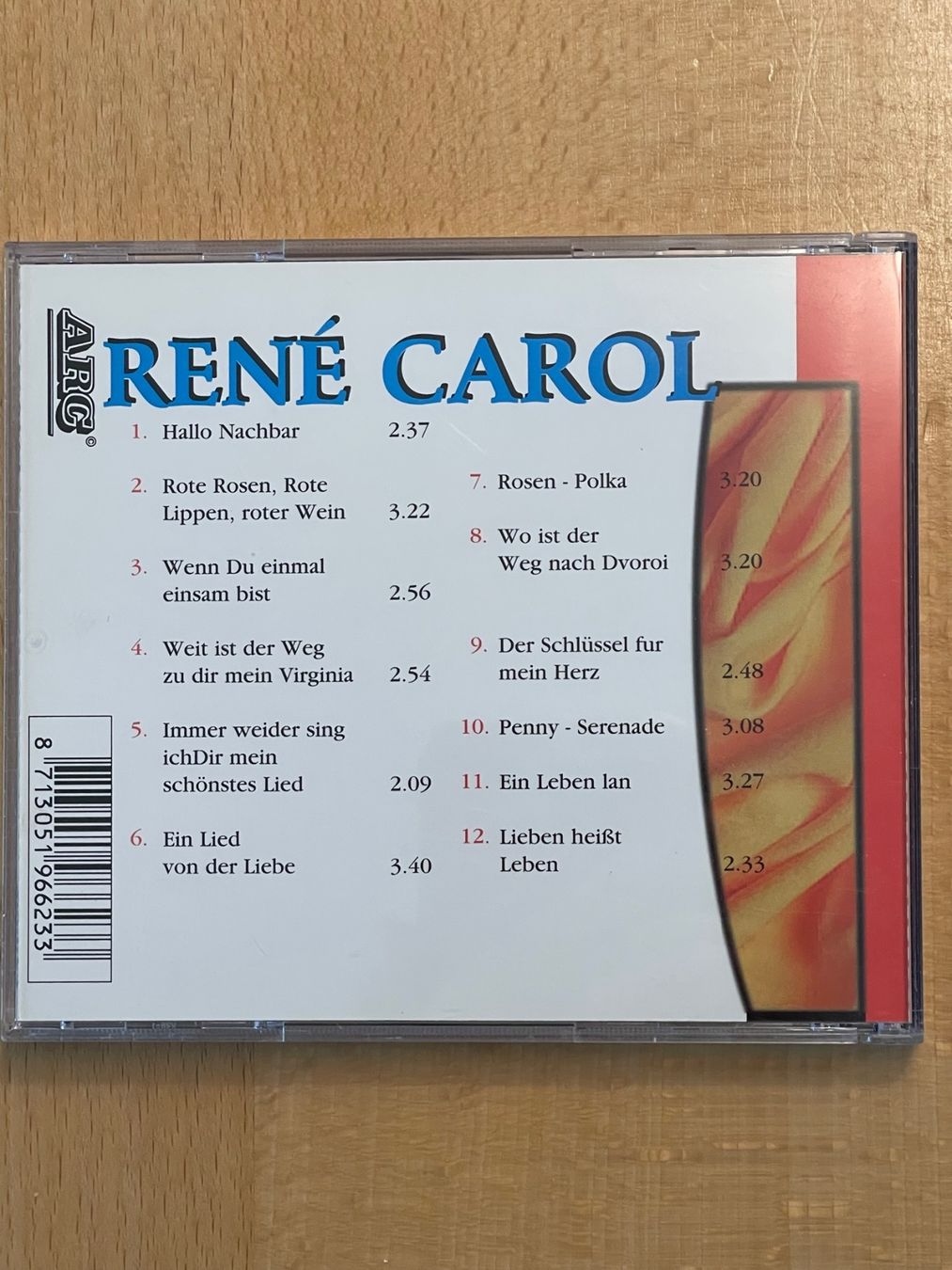 CDs: Rene Carol - Solo Schlager – Gebraucht aus Rüti ZH von alumedien 1