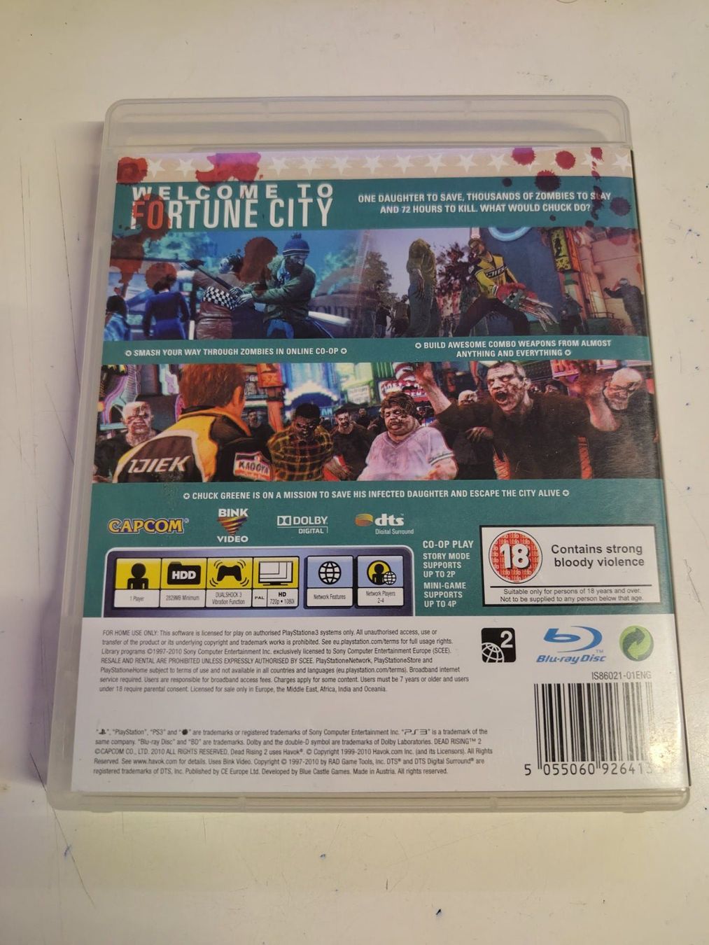 Sony Giochi: Jeu PS3 - Dead Rising 2 – Usato da Saxon venduto da dan_drn5 1