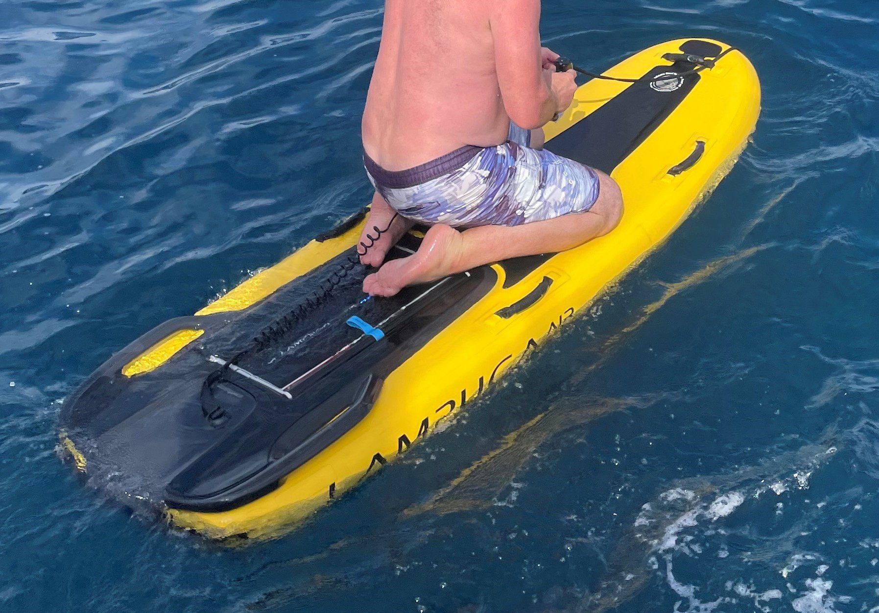 Tavole da surf e di nuoto: Elektro Surfbrett Lampuga Air – Usato da Lenzburg venduto da Schild26 1