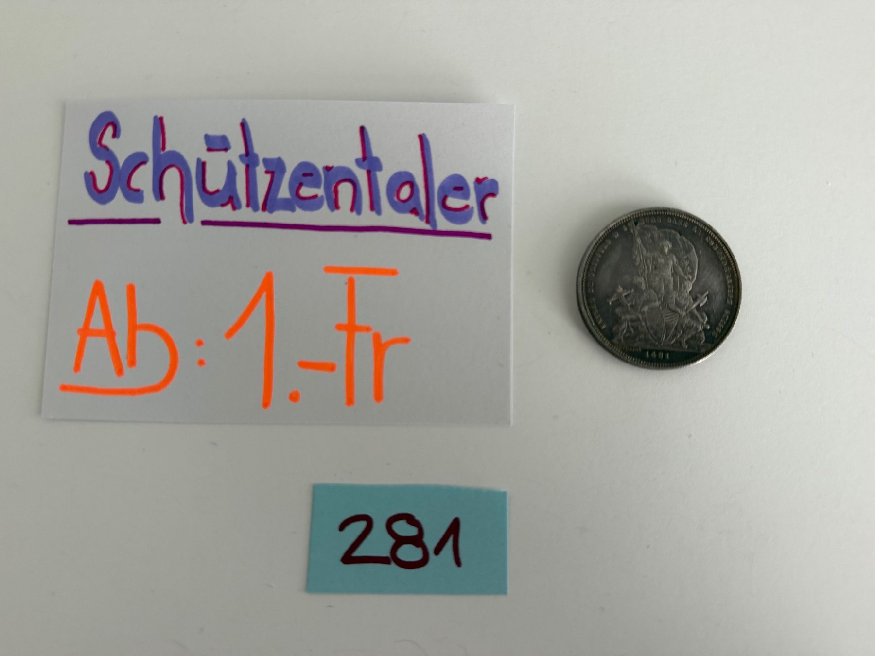 Tutti le monete: Schützentaler – Usato da Engi venduto da kasi09 1