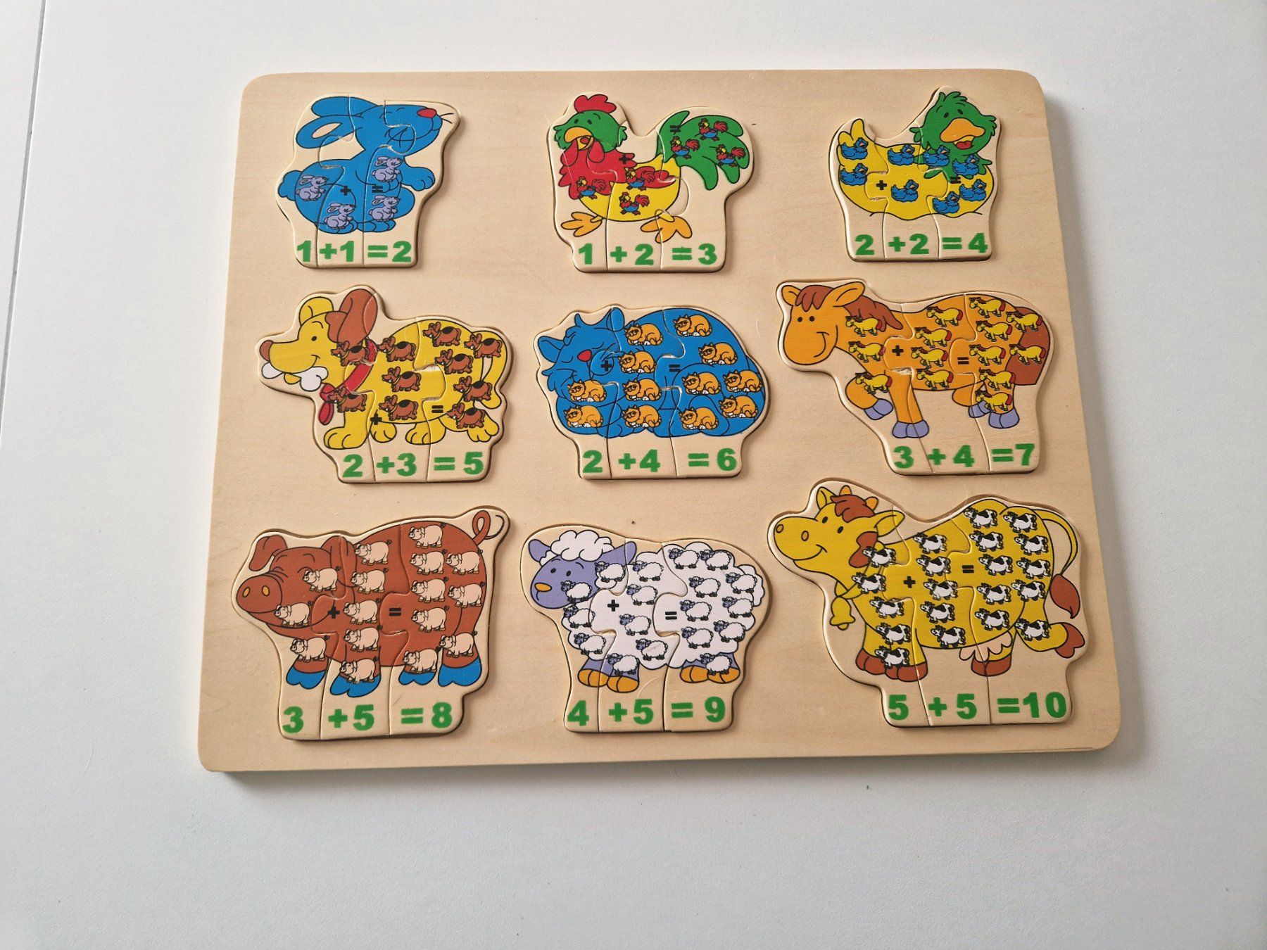 Puzzles: Holz Lernpuzzle – Gebraucht aus Stüsslingen von white_angel86