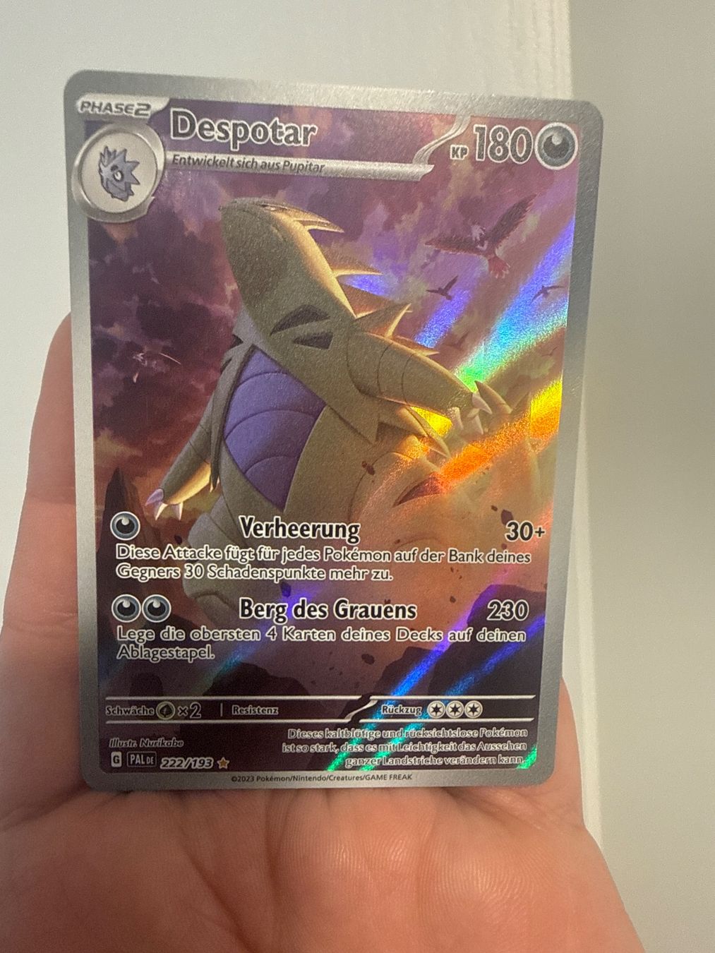 Cartes: Pokemon Despotar Illustration Rare – D'occasion à Frauenfeld par Poke_Toniii