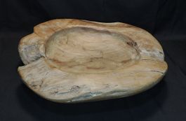 Schale aus Wurzelholz, handgemacht, Unikat, Teakholz