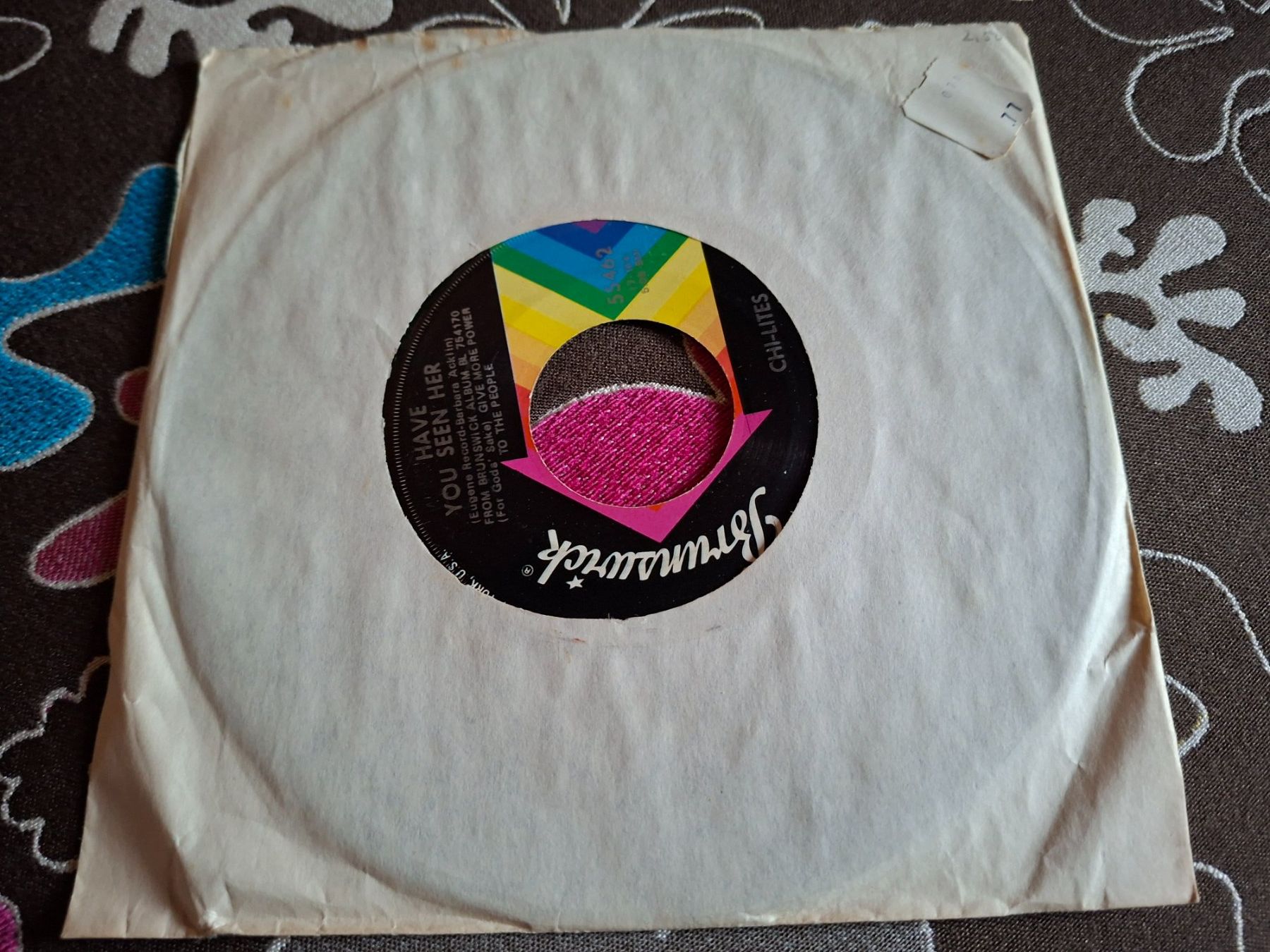 Schallplatten: Single 7'' Chi Lites – Gebraucht aus Burg AG von ..machine_rec..