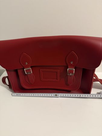 Cambridge Satchel Company – Red Leather Satchel – Neuwertig