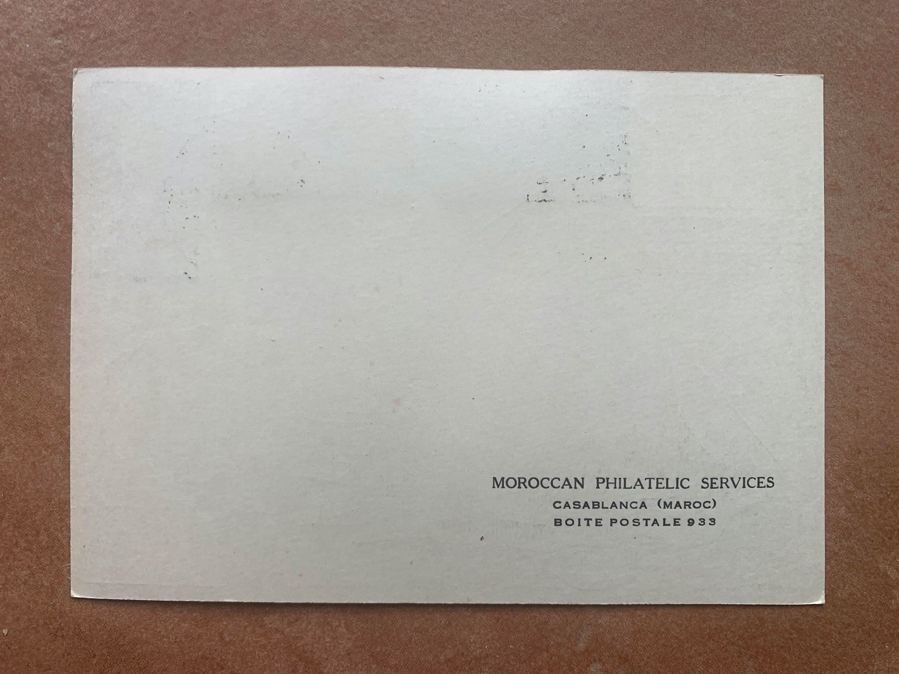 Ansichtskarten: ESPAGNE -- IFNI -- 1958 -- 1 CPA/AK Maximum – Gebraucht aus Chavornay von 4dphila 1