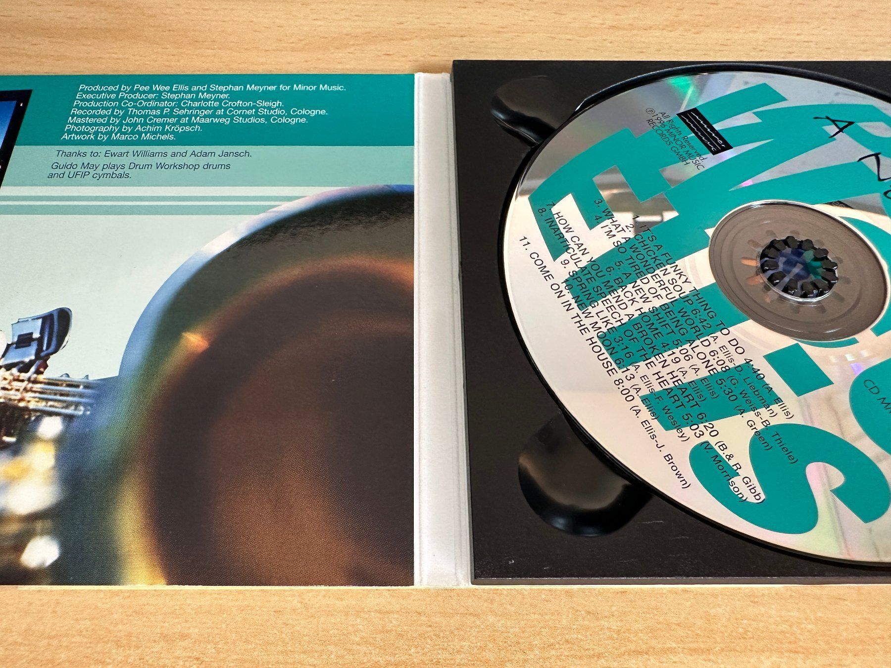 CD: Pee Wee Ellis – A New Shift – Usato da Rikon im Tösstal venduto da Alpenmutz 2