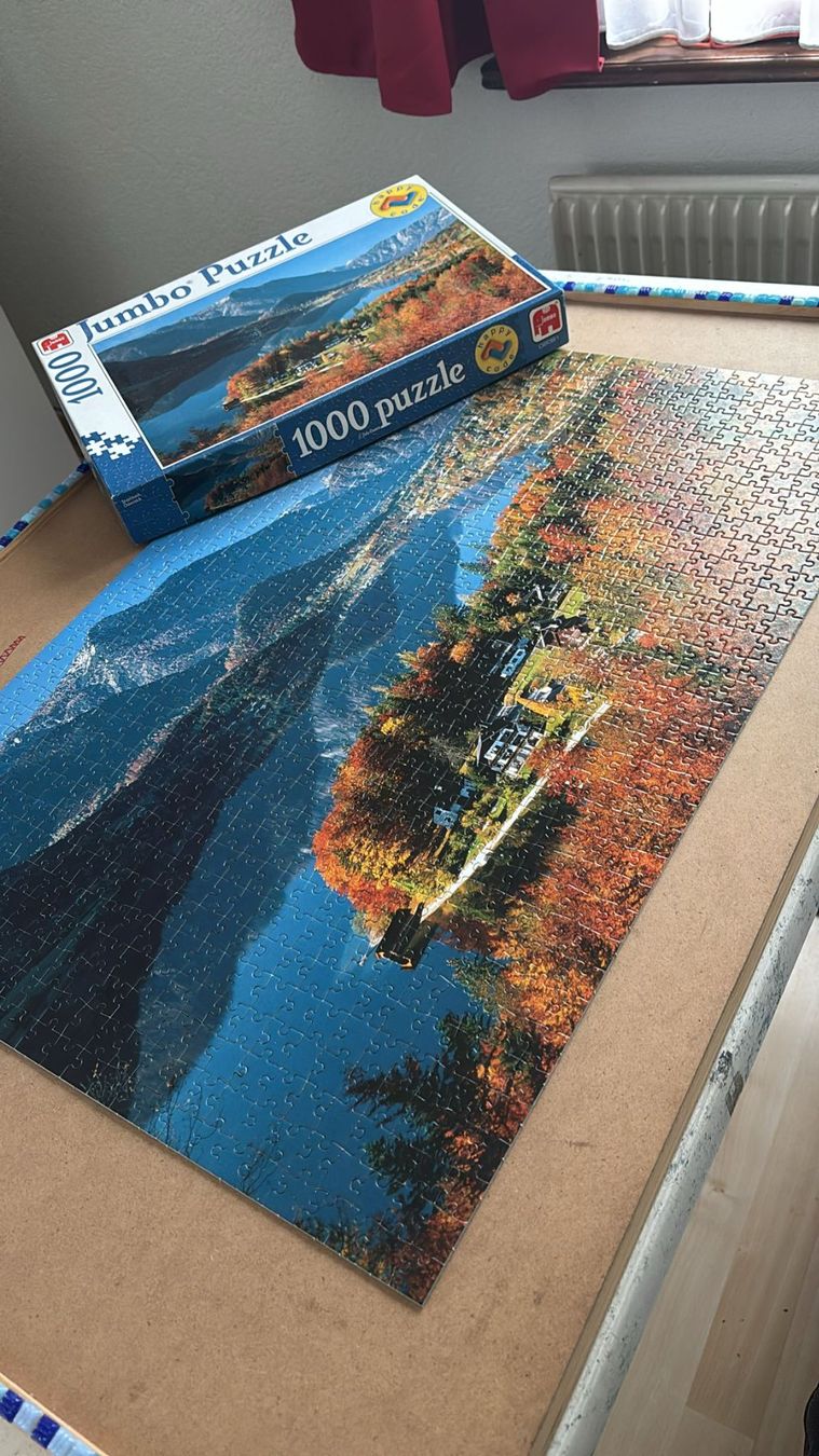 Puzzle: Steiermark Puzzle Jumbo 1000 Teil happy code – Usato da Allenwinden venduto da Obalu 1