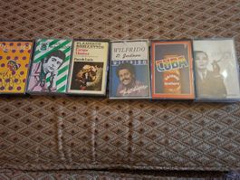 Lotnof 6x Cassettes- Latin - Spain  Music