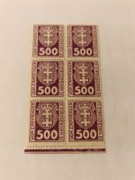 Deutsches Reich Danzig Porto Marken 1921 postfrisch