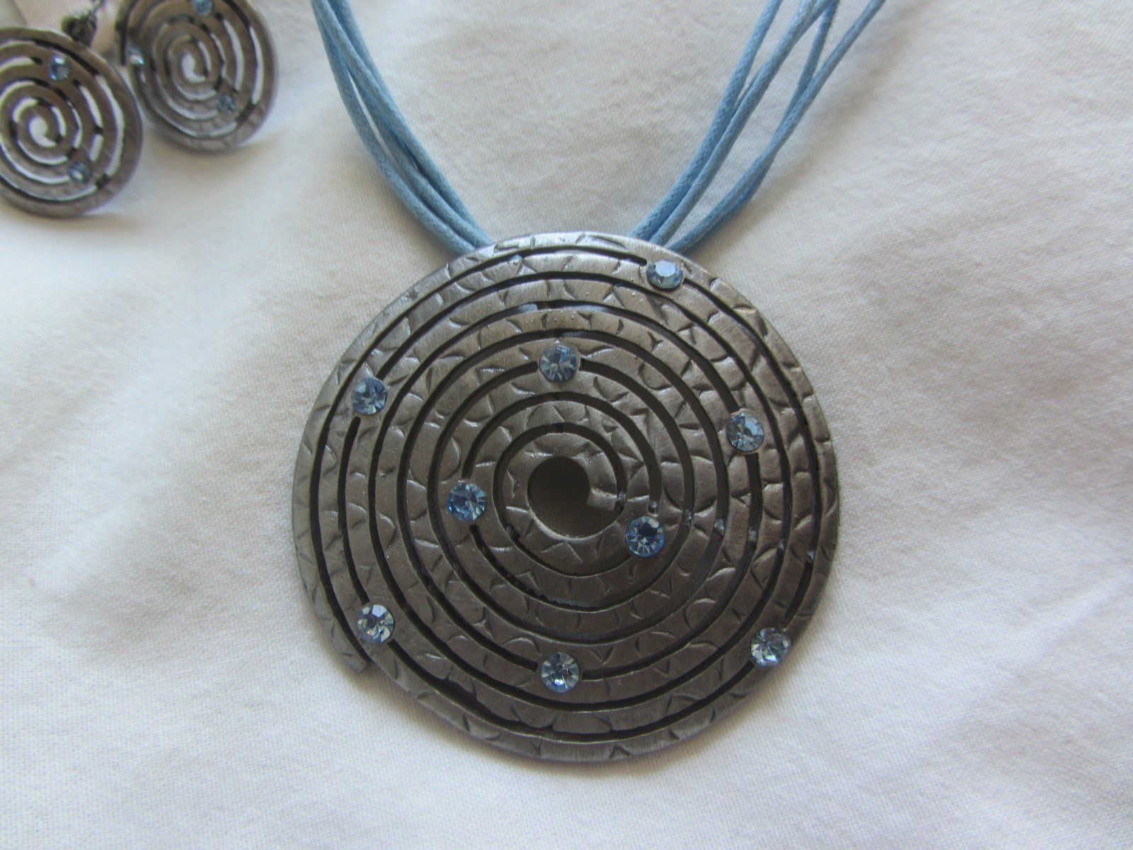 Autres bijoux: Silber Spiralen Kette und Ohrringe – D'occasion à Zürich par Diazaio 1