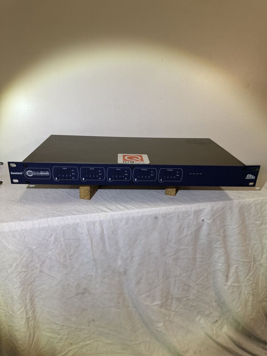 Equalizzatori: BSS Soundweb London BLU-100 processeur audio – Nuovo (secondo la descrizione) da Crissier venduto da ale_cp75