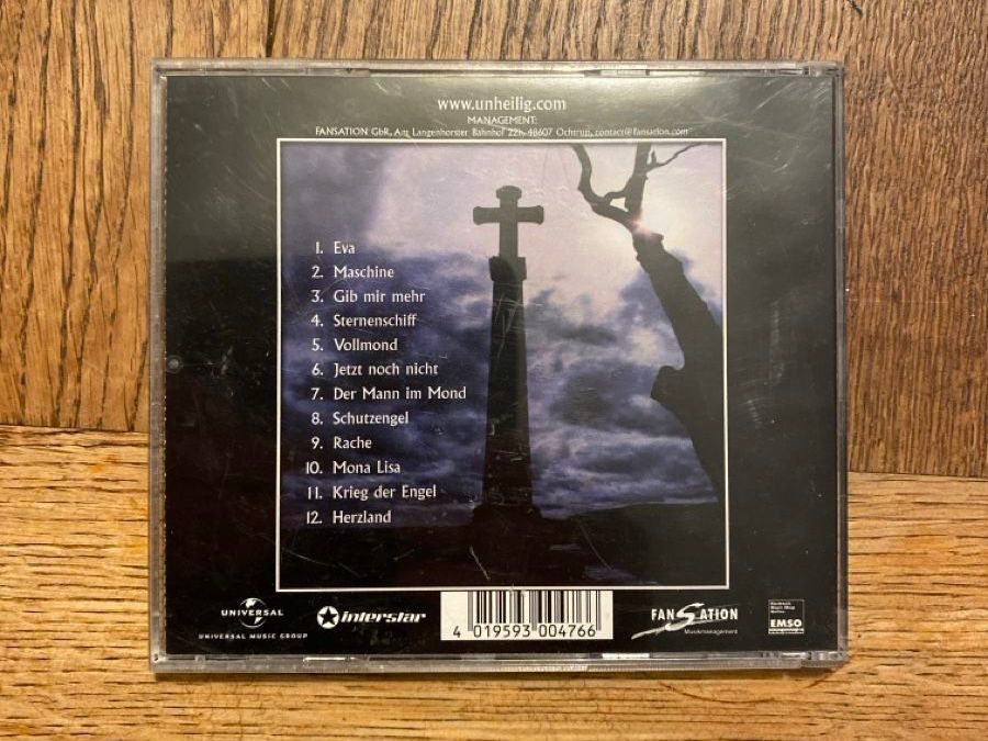 CD: Unheilig-Das 2.Gebot CD – Usato da Liestal venduto da Stephanoceras1 1