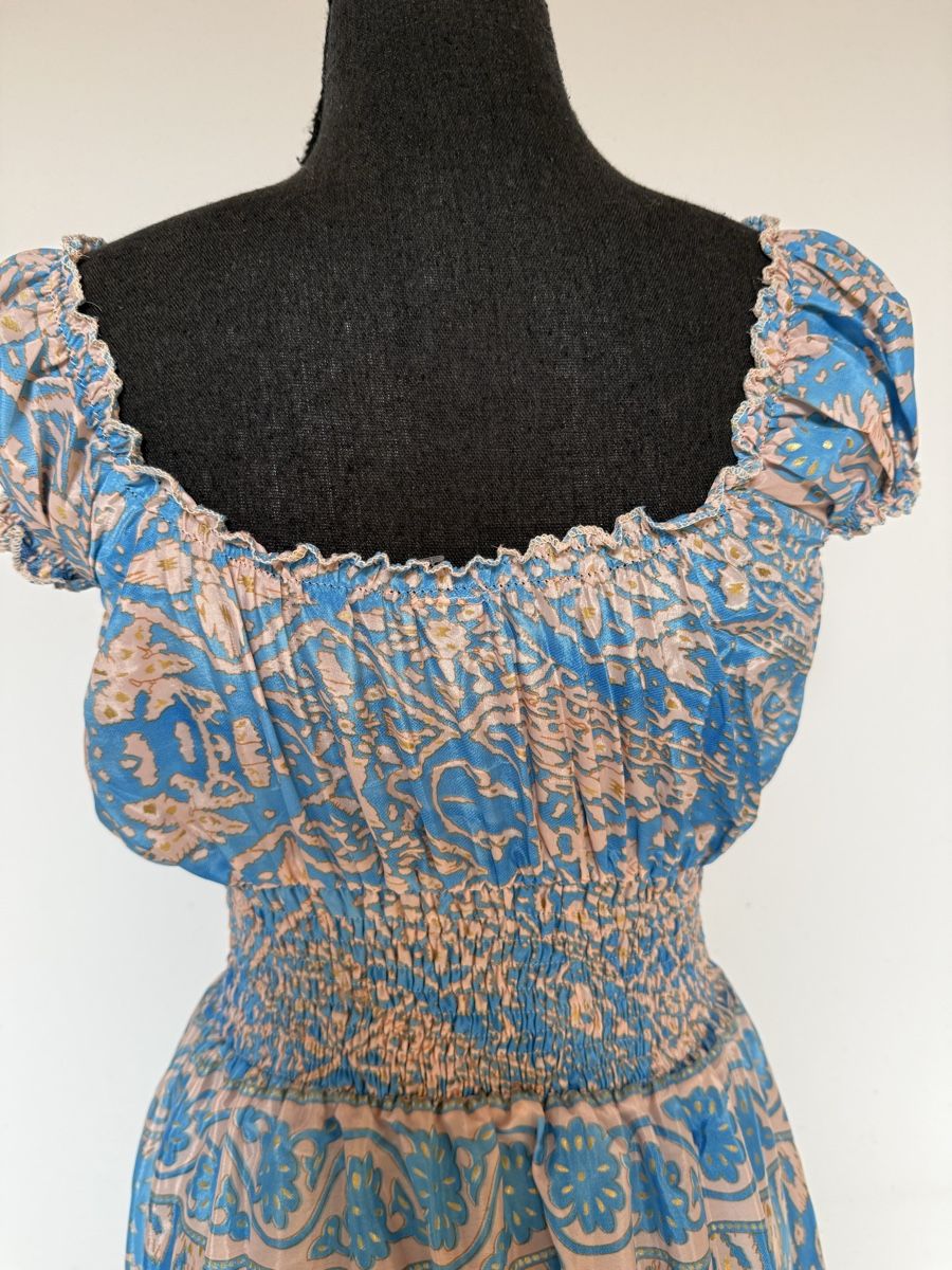 Robes: Boho Maxikleid aus Seide – Neuf (Voir description) à Sigriswil par ck56 3