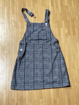 H&M Latzkleid Karomuster Gr. 32 — Sommer Damen Kleidung 