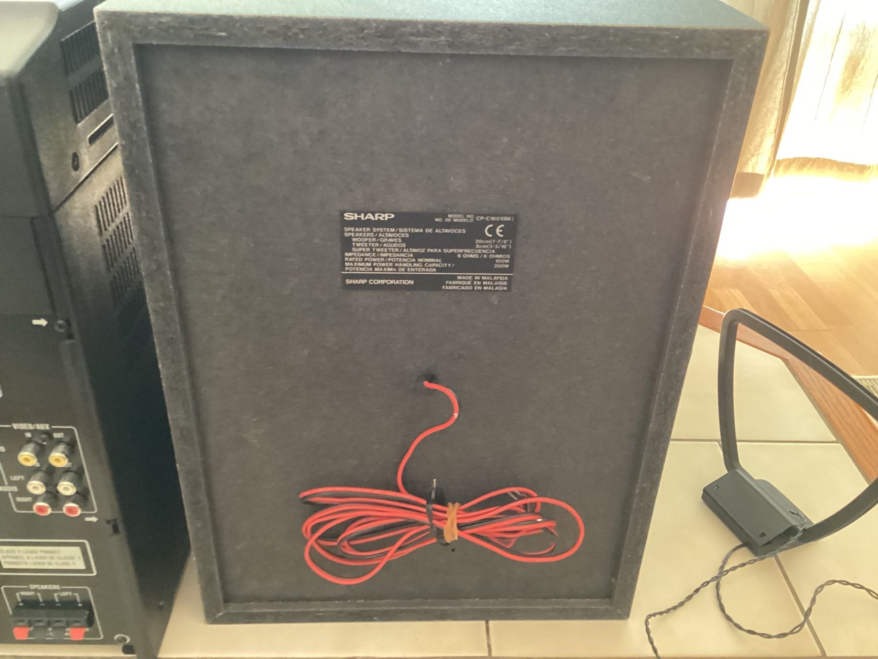 Sharp Lettore multimediale & Streamer: SHARP CD-C1600H Stereoanlage aus den 90ern – Usato da Pratteln venduto da Robdajet 9