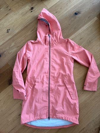 Regenjacke Didriksons lachsfarben / orangerosa Grösse 38