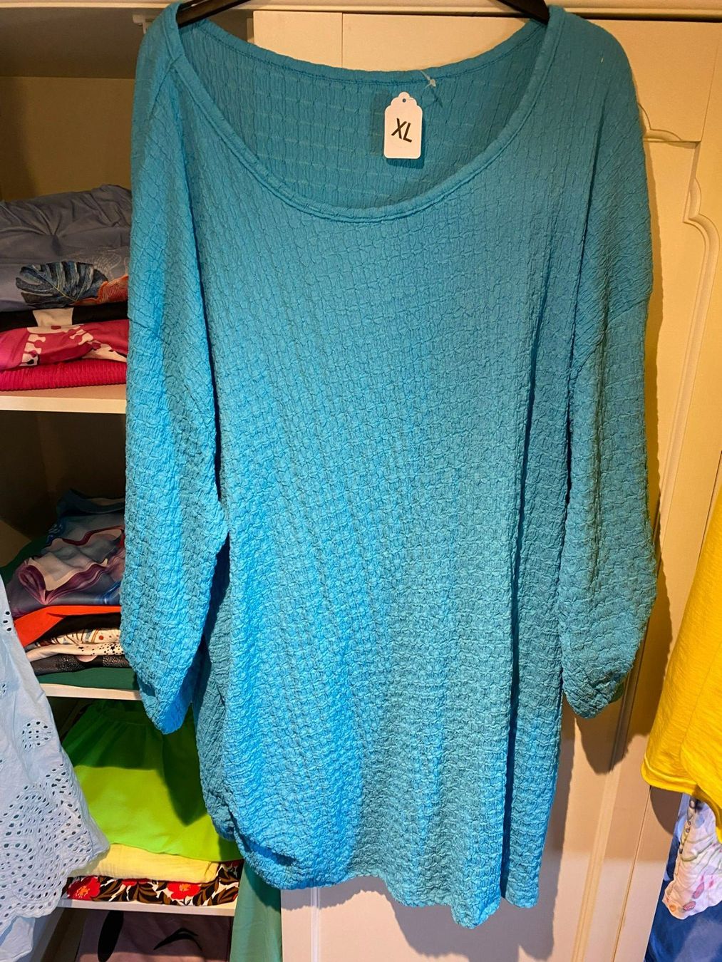 Vestiti: DAMEN BLUSENKLEID HELLBLAU – Nuovo e nell'imballaggio originale da Meienried venduto da ManuelaBoutique 2