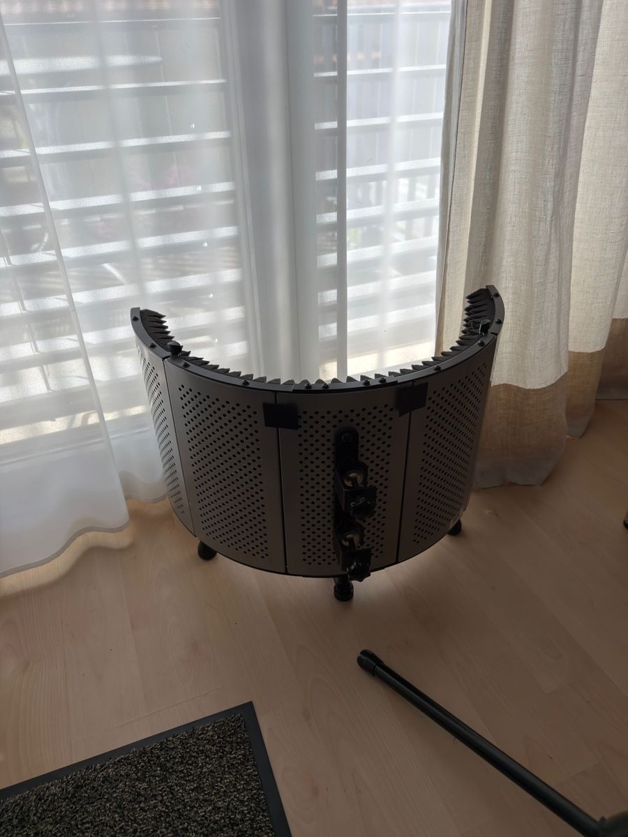 Supporti per strumenti musicali & leggii: Recording-Bundle: Mikrofon-Absorber & Stativ – Usato da Würenlos venduto da Renorin 2
