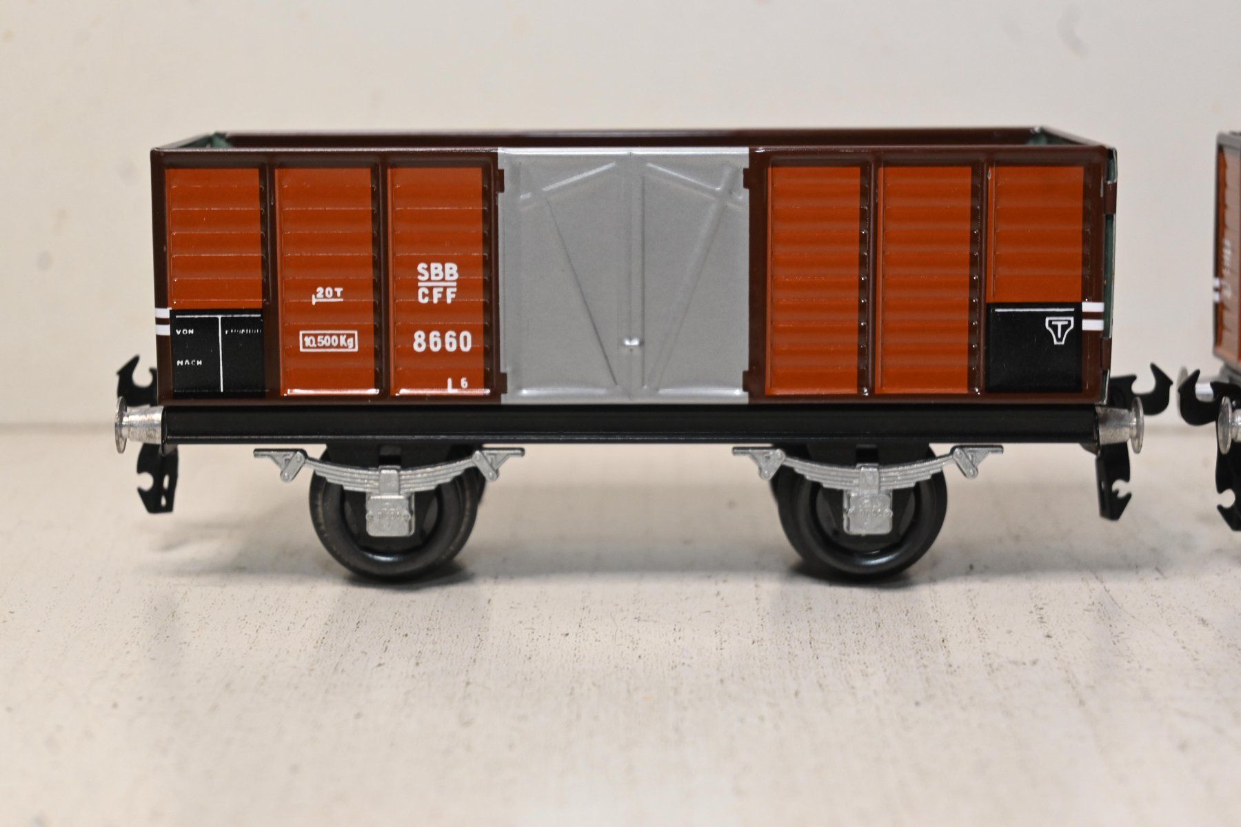 Roco Modellini di ferrovie: Roco SBB 8660 Güterwagen Spur 0 – Usato da Laupen ZH venduto da Zmoewe 1