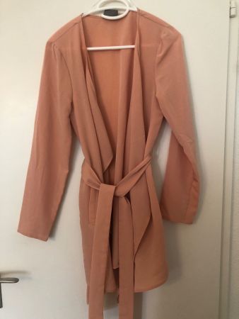 Leicht Sommerjacke lachsfarben - Grösse 38
