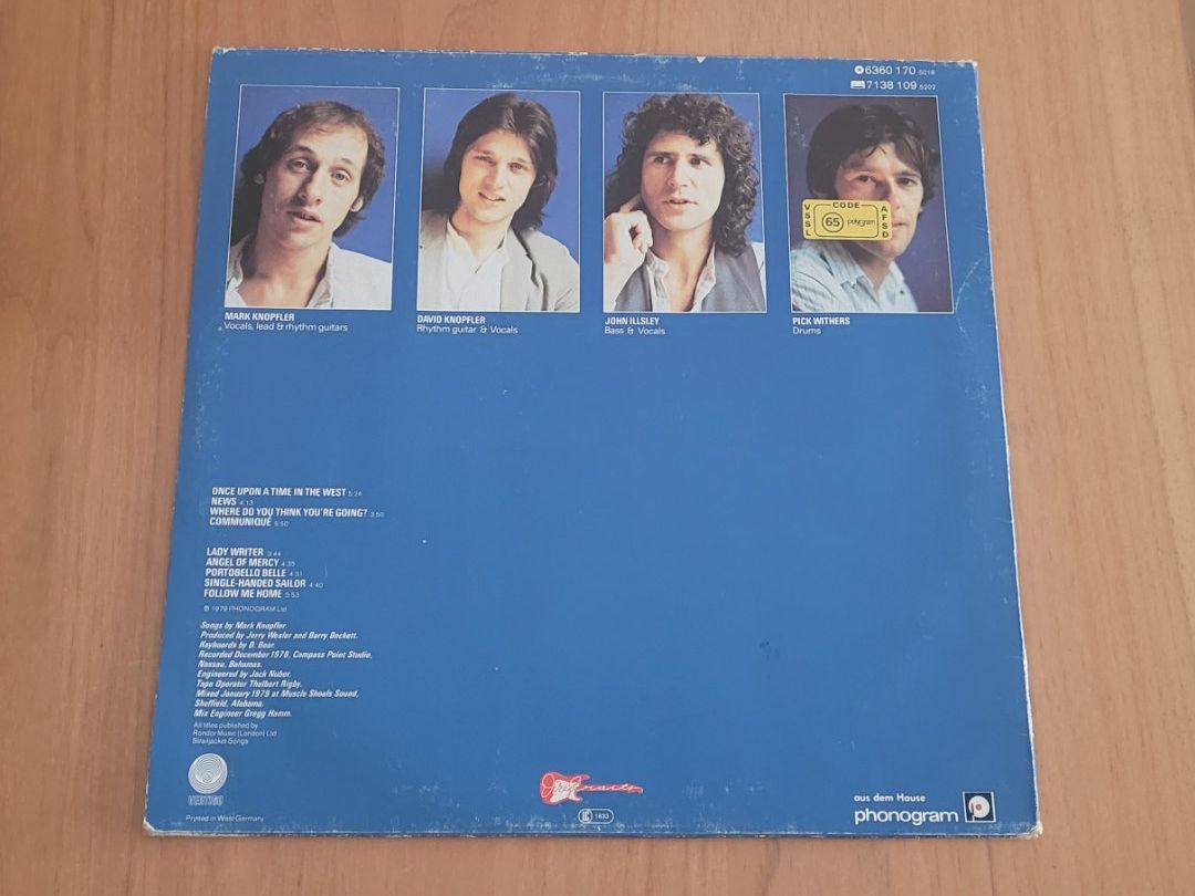 Dischi in vinile: LP  Dire Straits – Usato da Martigny venduto da MZ-67 1