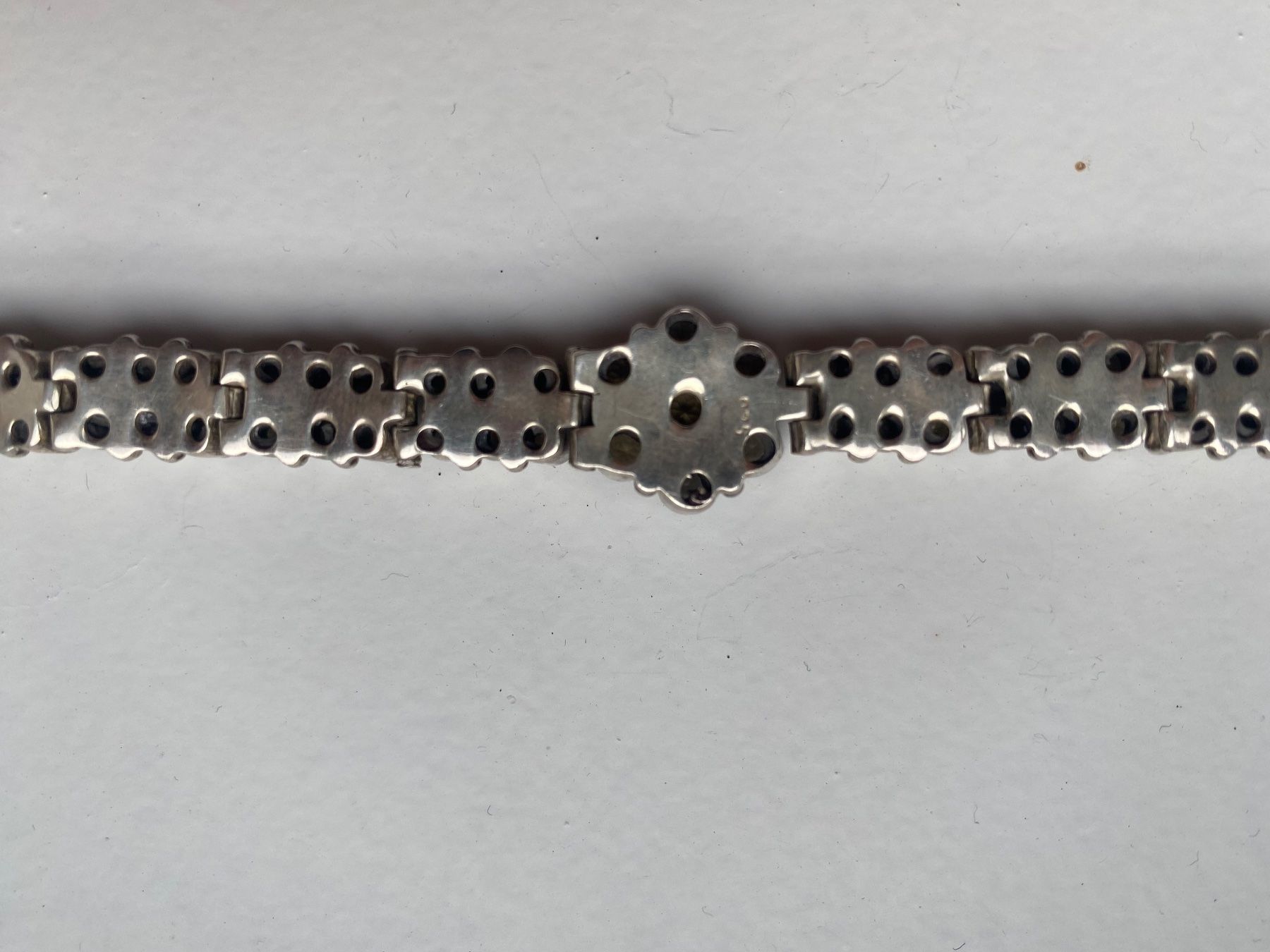 Bracciali & Braccialetti: Silberarmband mit echten Steinen – Usato da Luzern venduto da lou4444 2