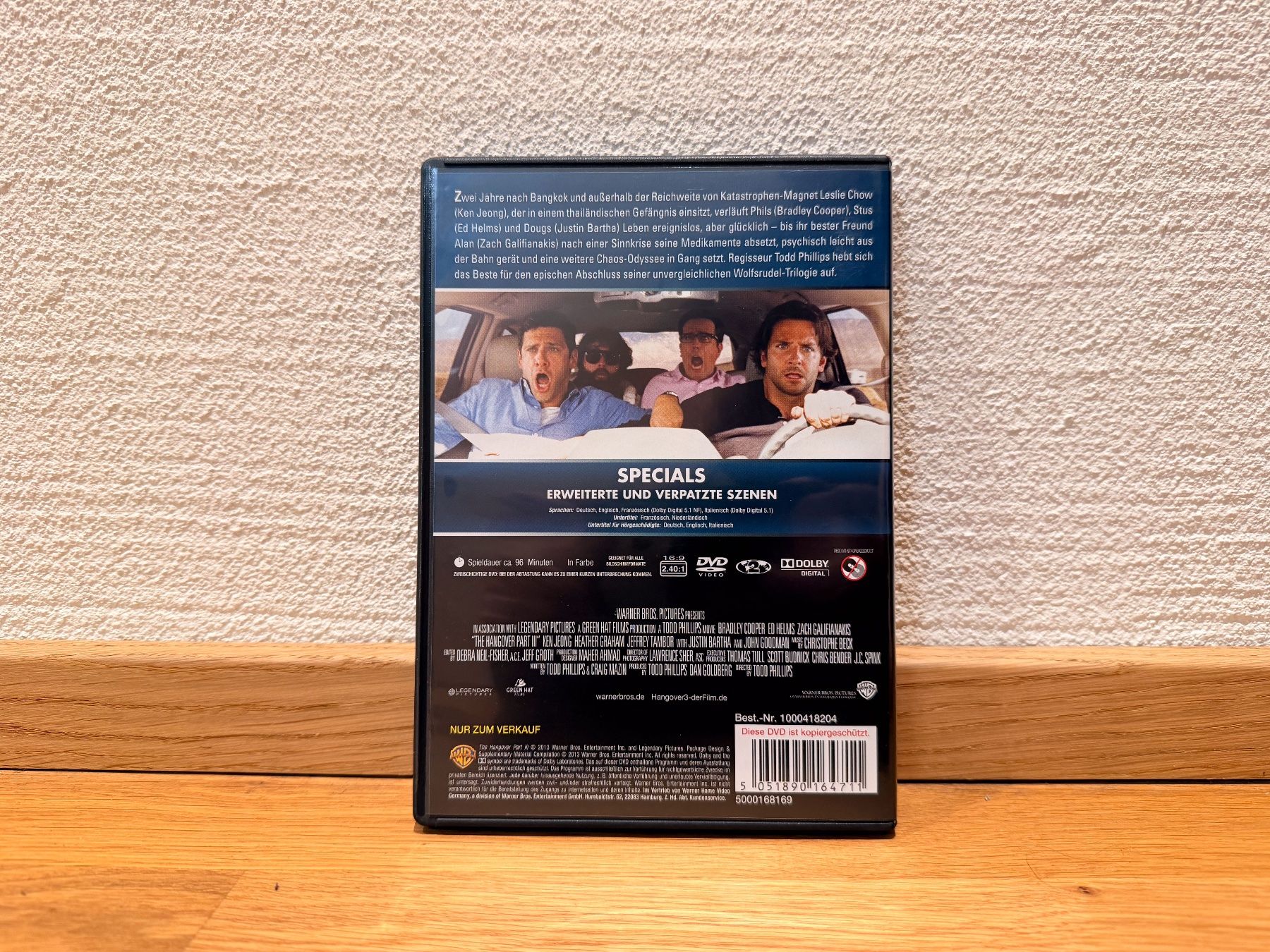 Tutti i DVDs: Hangover 3 (DVD) – Usato da Reinach BL venduto da Graphix 1