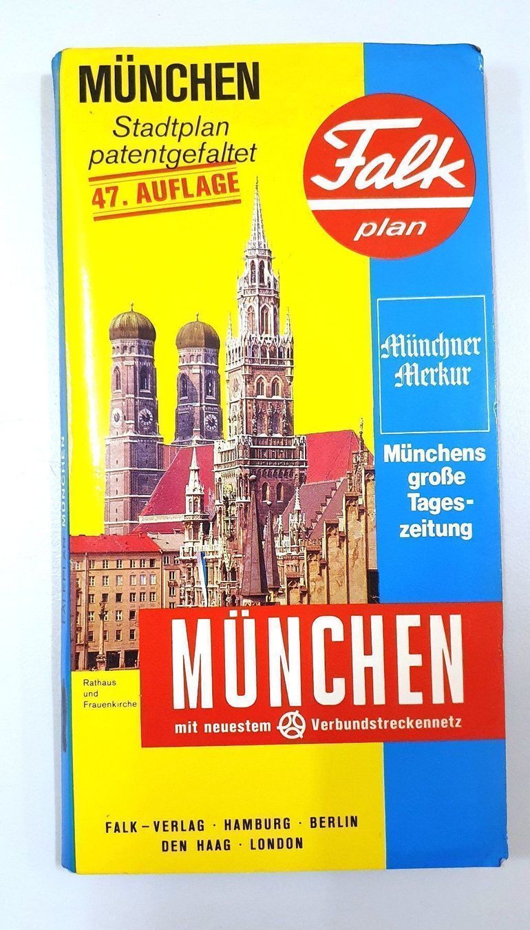 Cartine & Atlanti: München Stadtplan – Usato da Rothenburg venduto da Ajax111