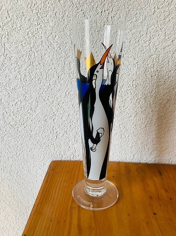 Ritzenhoff Bicchieri: Ritzenhoff Bier Glas mit Bierdeckel – Usato da Binningen venduto da Smar13