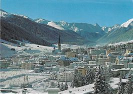 Davos mit Eisbahn GR