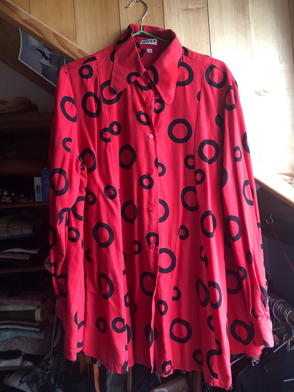Mexx Camicette: Vintage Mexx Bluse M/38 (Versand 3.- / Port 3.- CHF) – Usato da Lausanne venduto da MademoiselleZuzu 4