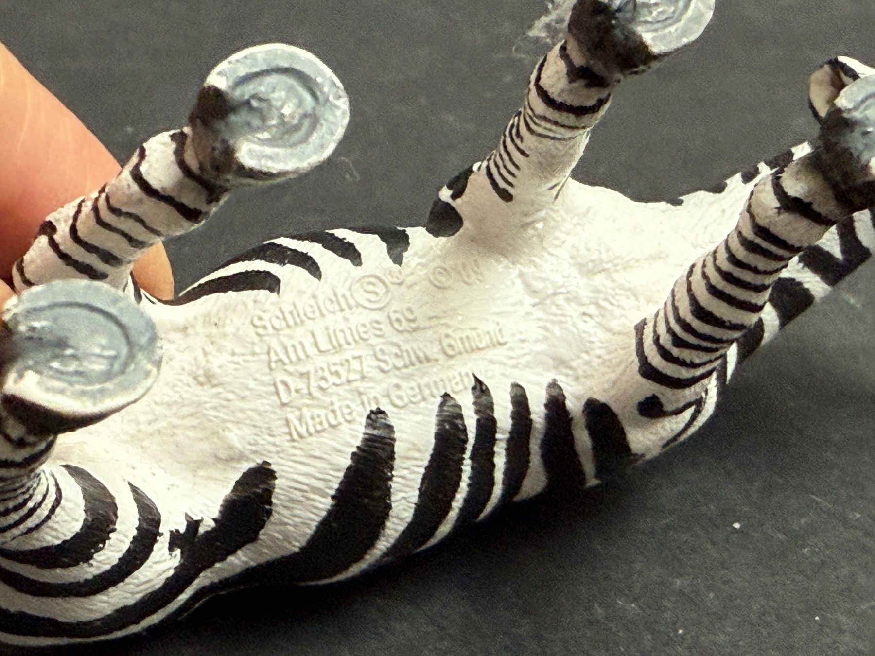 Schleich Statuette: Schleich 14609 Zebra, grasend – Usato da Ennetbaden venduto da mapa05 7