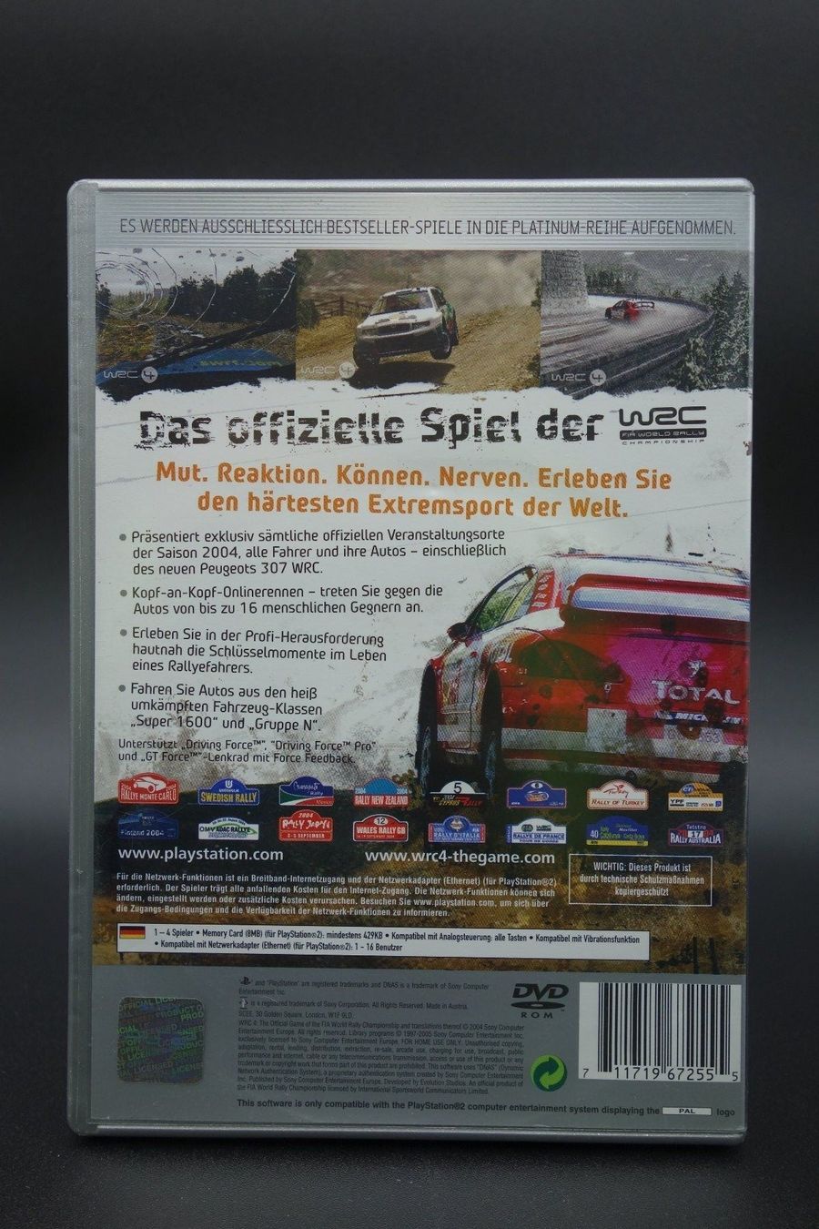 Sony Giochi: WRC 4, PS 2 Rally Spiel, Platinum Edition – Usato da Wil SG venduto da Donaldus 1