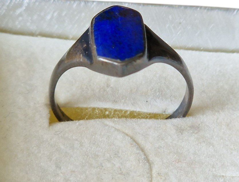 Anelli: Ring Silber Lapislazuli – Usato da Mörschwil venduto da wunderkiste44 1