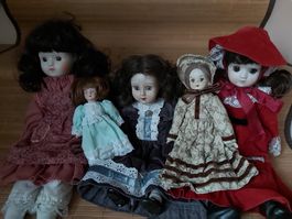 Versand möglich! Nostalgische, romantische Puppen