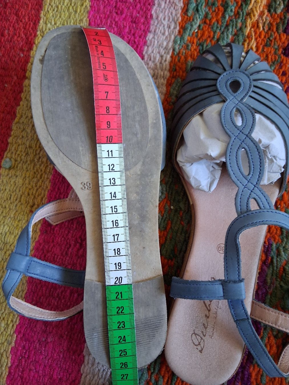 Deerberg Scarpe da donna: elegante Deerberg-Sandalen 39 – Usato da Bern venduto da mijfu 2