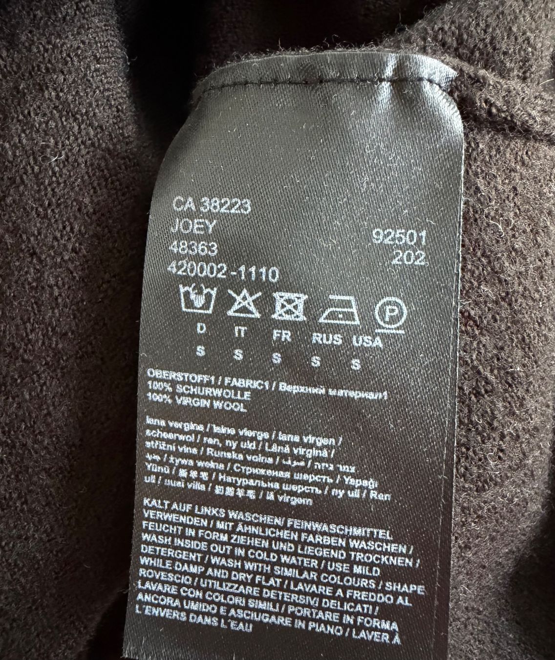 Drykorn Pullover & Sweatshirts: Drykorn Merino Wolle Pullover Gr.S – Gebraucht aus Unterägeri von Jutka_04 3