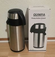 Thermokanne mit Pumpsystem 5 Liter Edelstahl 
