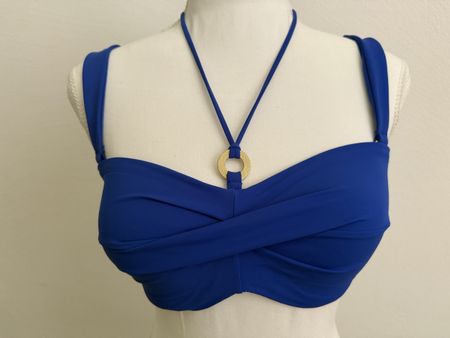 Bikini Top blau 38B 80B Triumph Summer Twist DP Oberteil