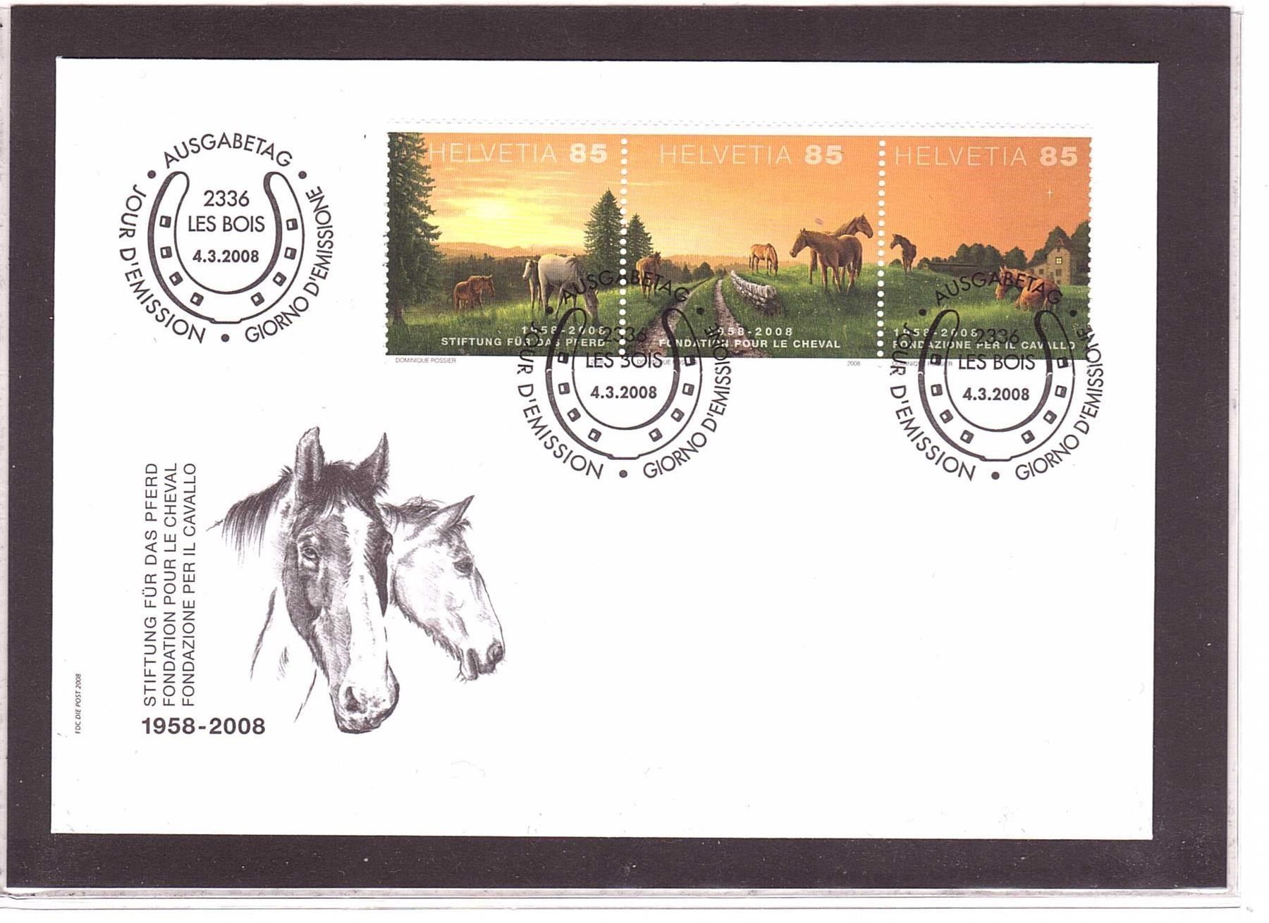 Alle Briefmarken: 2008 FDC Juralandschaft aus ABO – Neu (gemäss Beschreibung) aus Rheinau von loxis